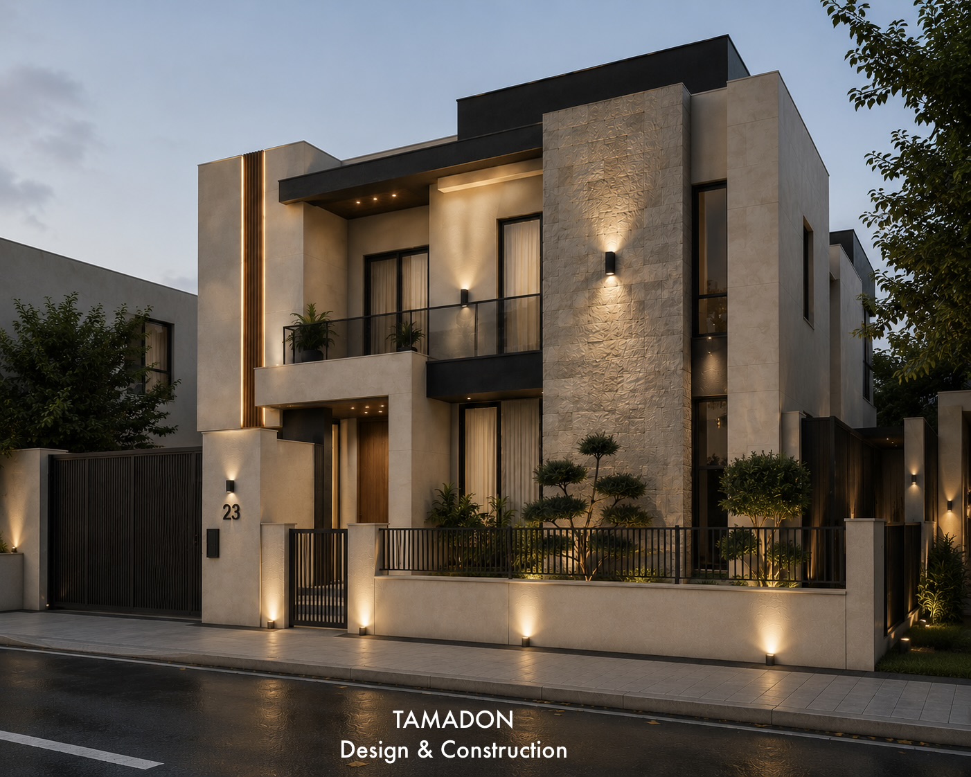 تصميم داخلي من أعمال TAMADON