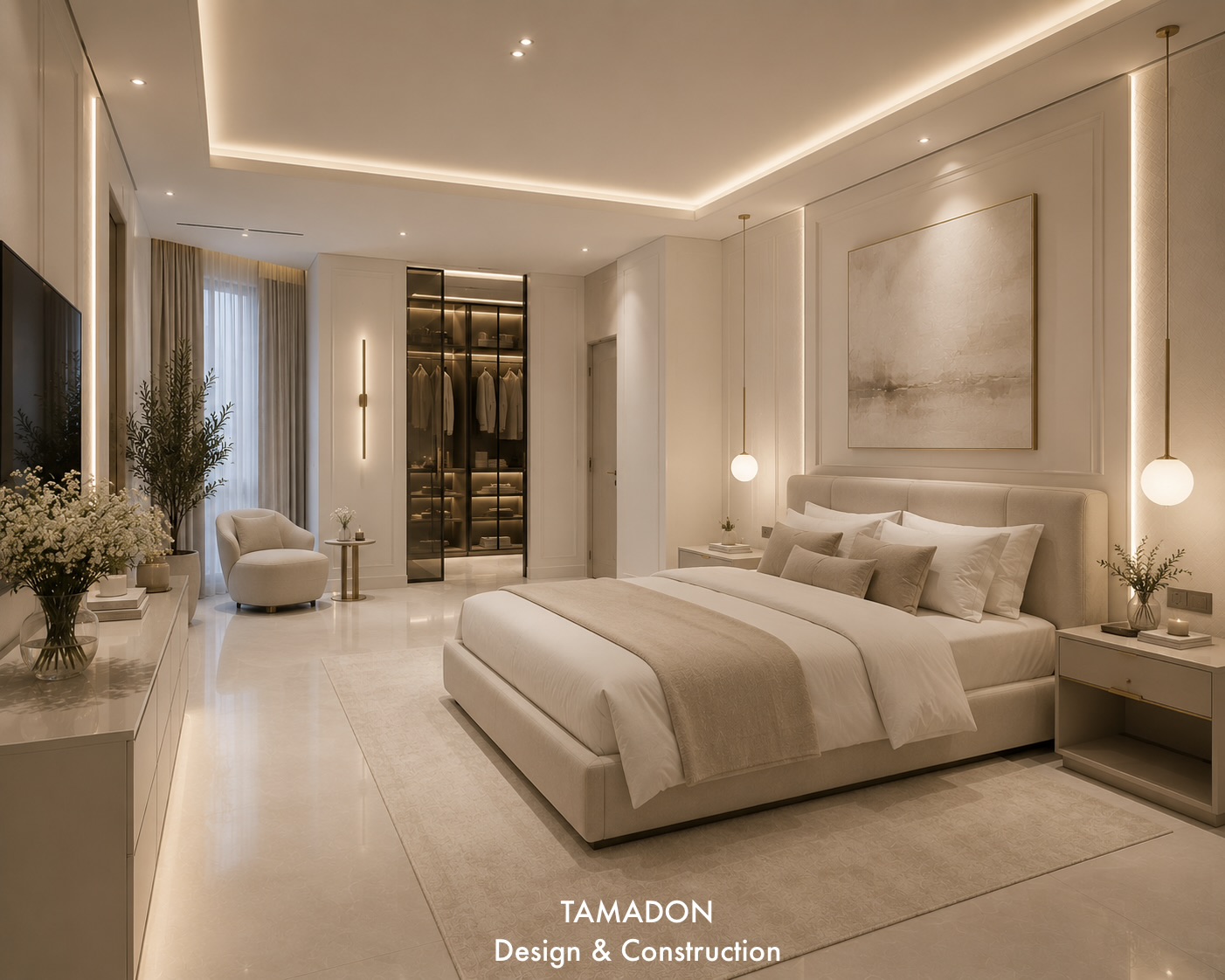 تصميم داخلي من أعمال TAMADON