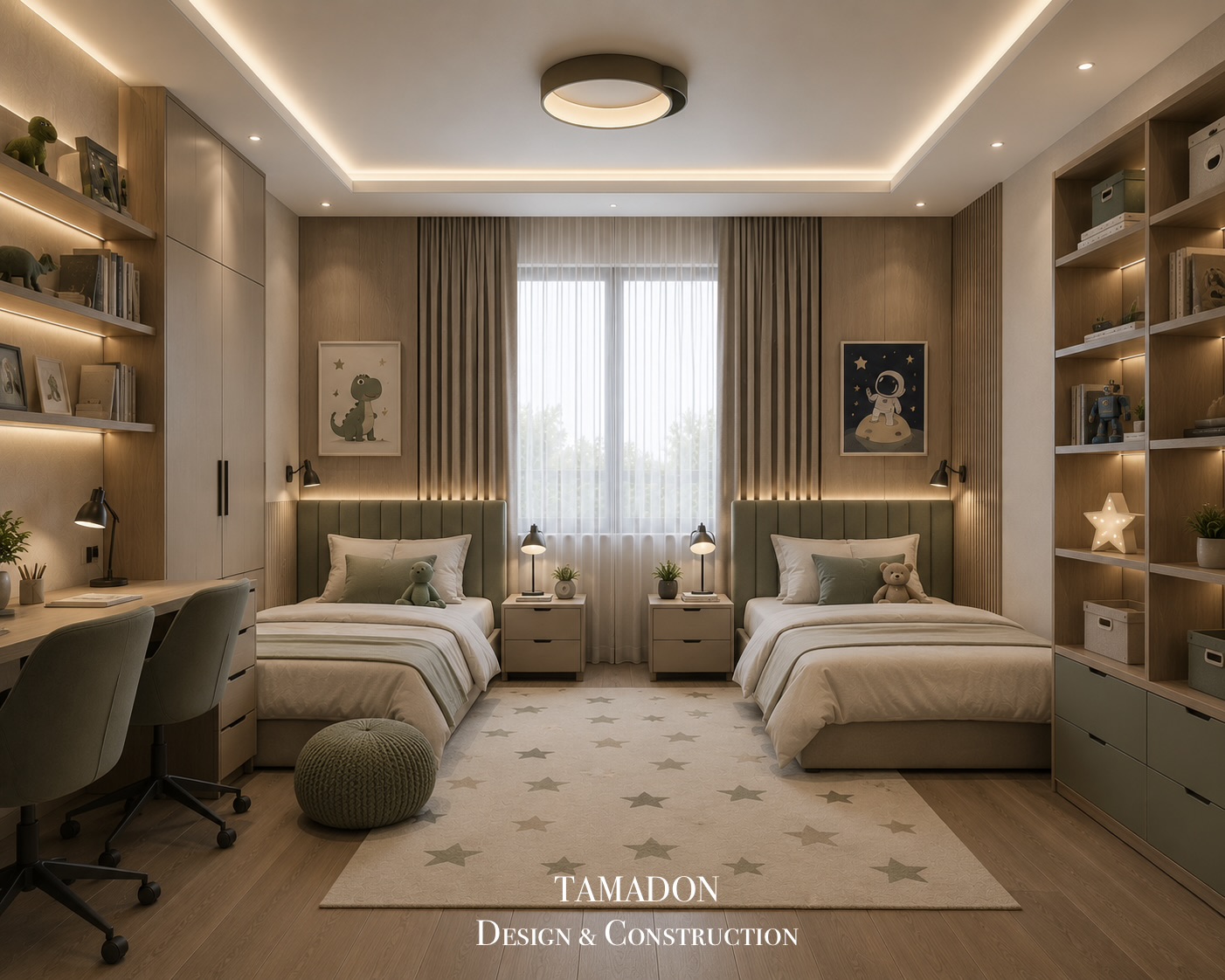 تصميم داخلي من أعمال TAMADON